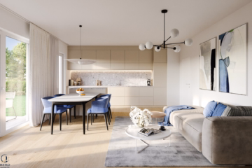 Leben beim Mühlwasser – Perfekt geschnittene 3 Zimmer Wohnung – Ulma Ihr neues Zuhause! Profisionsfrei, 1220 Wien, Dachgeschoß